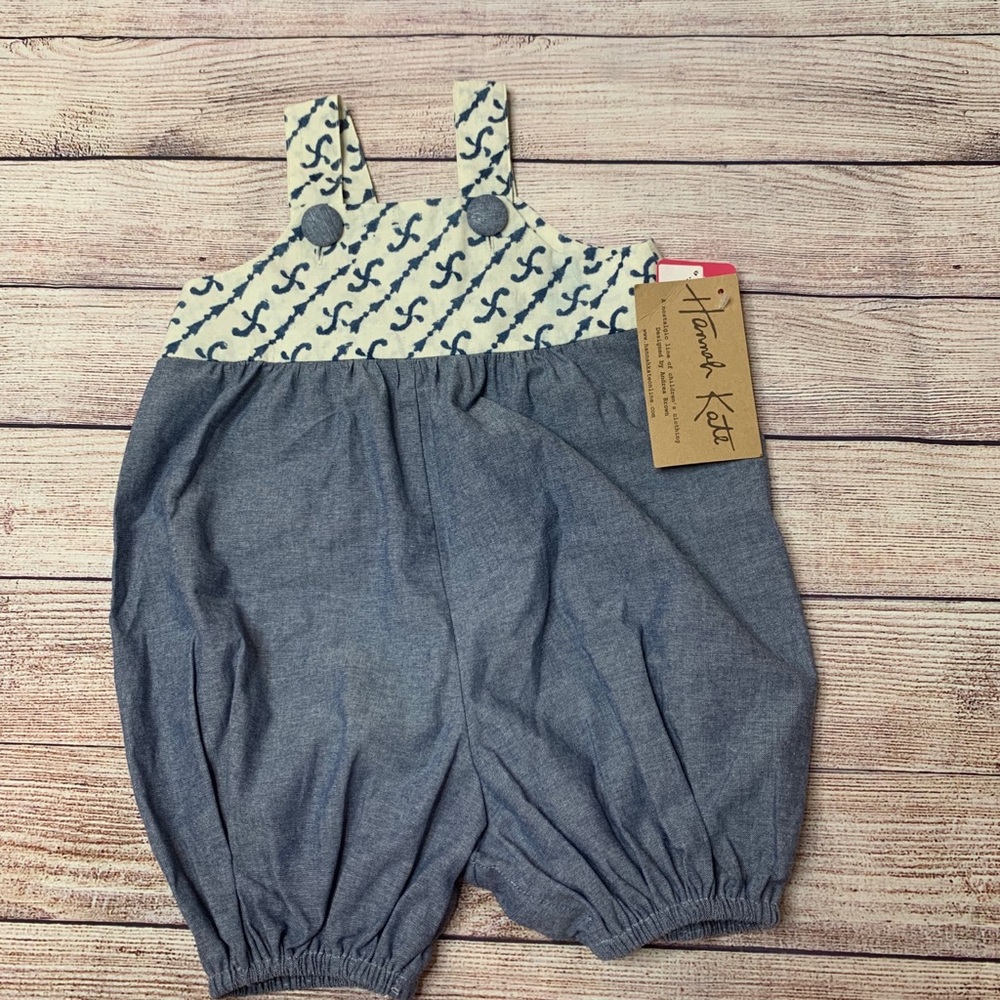 Hannah Kate Luke Bubble chambray NWT